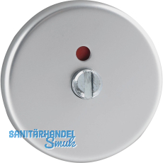 WC-Rosette auen WG D70,  50 mm, mit Anschraubtrger "T", silber eloxiert