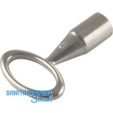 Steckschlssel f. Dornreiber/Kamintrl, VK 7 mm, Zinkdruckguss