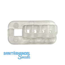 Universal-Feststeller fr Laufschienen Alu, Kunststoff transparent