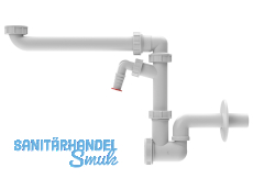 HL137N-WM/30 HL137N-WM/30 WT-Raumsparsiphon DN32x5/4" mit WG-Anschluss