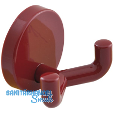 Wandhaken HEWI 477.90.025 Breite 50 mm, Tiefe 43,5 mm, Polyamid rubinrot Wandhaken HEWI 477.90.025 Breite 50 mm, Tiefe 43,5 mm, Polyamid rubinrot