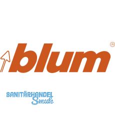 BLUM Schrankaufhnger, wei, rechts, Tragkraft 130 KG, Kunststoff/Stahl