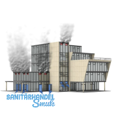 GEZE RWA 100 NT mit E250/ Hub 300 mm, Aluminium wei RAL 9016