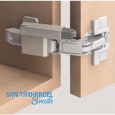 BLUM Aufsteckteil Weitwinkelscharnier 170, BLUMOTION 973A, Zink vern.