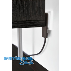 EVOline Plug-Schukostecker, max.3500 Watt, Kunststoff schwarz