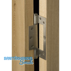 Federband ST 150 dreiteilig, Bandhhe 153 mm, Rollen  16 mm, Edelstahl