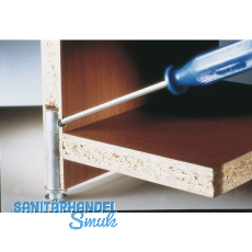 Hhenversteller 306, Bohr 14, Tragkraft 300KG, Ma A 52+B 62, Zinkdruckguss