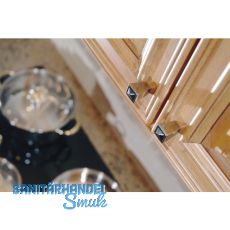 Knopf Atlanta Breite 18 mm, Tiefe 27 mm, ZN altsilber