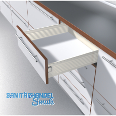 BLUM METABOX K Zarge 320 Schraubversion, Teilauszug, NL 550, cremewei