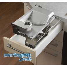 Metall-Einbau-Allesschneider AES 52 S silbermetallic, rechts