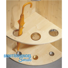 Kabeldurchgang rund, Einbau  80 mm, Messing poliert