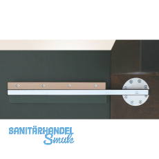 Schwenkauszug fr Holztische Stahl verzinkt