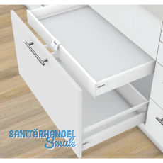 BLUM Tandembox Griff Innenschubkasten KS grau RAL9006