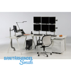 Einhnge-Stiftebox Quatro B 72 x H 100 x T 70 mm, Stahl silber pulverbeschichtet