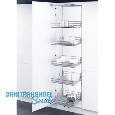 VAUTH-SAGEL VSA Korb Saphir Vorratsschrank, silber, KB 600, H1450-1700 mm