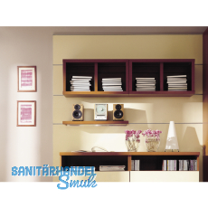 Wall Sys Tablar-/Korpustrger 34 mm, zum Einhngen, Aluminium natur eloxiert