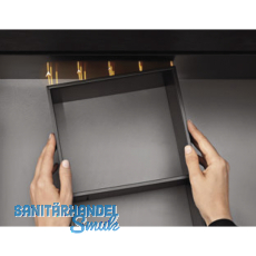 BLUM AMBIA-LINE Adapterprofil Hhe F, B218mm, Stahl Oriongrau