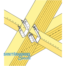 SIMPSON Balkenschuh BSS 100x170 feuerverzinkt aussenliegend mit Zulassung
