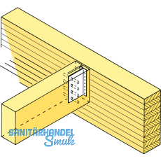 SIMPSON Balkentrger BTALU 160-B Aluminium mit Zulassung