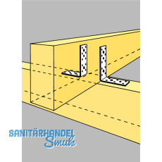 SIMPSON Winkelverbinder AG 40412 feuerverzinkt mit Zulassung