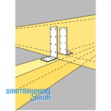 SIMPSON Winkelverbinder AJ 80416 feuerverzinkt mit Zulassung