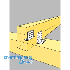 SIMPSON Winkelverbinder AE 116 feuerverzinkt mit Zulassung