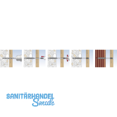 S-Distanzschraube 6x10x200 Torx 25 verzinkt Abstandsschraube