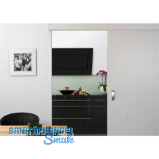 DIVIDO 100 H Clipteil gelocht, fr Holzblende, 9,5 x 29 x 97, Aluminium eloxiert