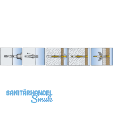 FISCHER FU 6x35 Universaldbel Nylon grau