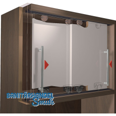 HETTICH SLIDE LINE 56 - Beschlgegrt., TK 40 Kg,3 trig