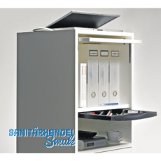 HETTICH SYSTEMA TOP 2000 Materialschub, EB 392 mm, schwarz