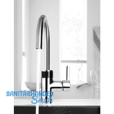 KLUDI Kchenarmatur E-Go opto-elektronisch Batteriebetrieb druckfest, Chrom