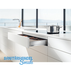 BLUM LEGRABOX pure SET H N, TIP-ON, 40kg, NL 500, INOX