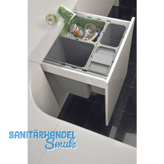 BLUM Rckwand Set fr Mllauszug hngend eins2fnf, KB 600 mm, Stahl grau