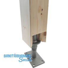 PITZL Pfostentrger Typ 10529.1090 ZiNiP beschichtet Stecksystem Z