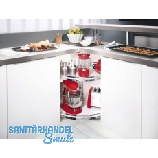 3/4 ARENA STYLE Tablar REVO 90,  810 mm, Korpusma 900 x 900 mm, Holz/Stahl