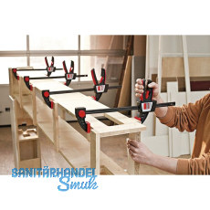 BESSEY Einhandzwinge EZS Spannweite 600 mm Ausladung 80 mm