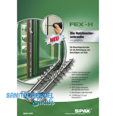 SPAX-FEX H Beschlagschraube 4.0x 35 PZ 2 Stahl silber fr Holzbefestigungen