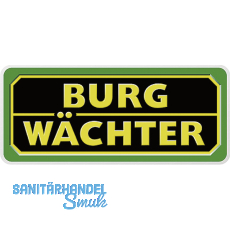 BURG WCHTER MZ 23 Zyl.-Kastenschloss Sperre Z 1, Lnge 25 mm, Messing vern.