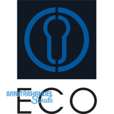 ECO Trknopf K 160, - auf Ros. VK 8 mm, Edst. rostfrei