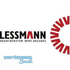 LESSMANN Heizkesselreinigungsbrste 30 mm gebogen Aufnahme W 1/2\"