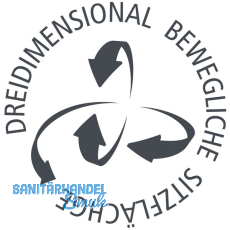 TOPSTAR Sitness 15 Brodrehstuhl , Bezug Stoff schwarz