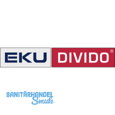 EKU DIVIDO Rahmenstirnprofil,zu Rahmenprofil vertikal, Lnge 2500, Alu eloxiert