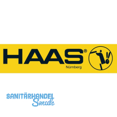 HAAS 5/4" x 32 mm Design-Flaschensiphon, Messing verchromt