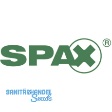 SPAX 3.5x 40 Teilgewinde Pozidriv 2 Glasleistenschraube verzinkt-gelb