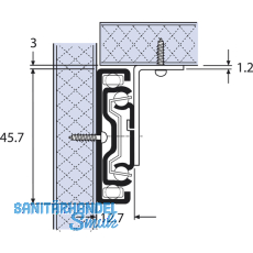 ACCURIDE 633XX Aufsteckwinkel, Lnge 446, 8 mm