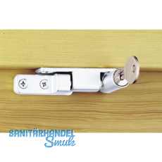 Drehsperre aufschraubbar, gleichsperrend, Zinkdruckguss wei (12069)