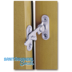 Drehkipp-Begrenzer MACO 2-flgelig, links, Stahl verzinkt silberfrbig (10893)