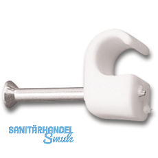 SECOTEC Kabelschelle 8X9 Kunststoff grau SB-15