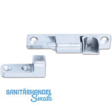 Drehsperre aufschraubbar, selbstschlieend, Zinkdruckguss wei (12067)